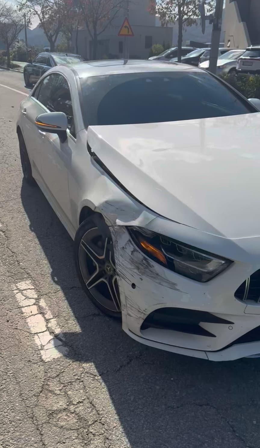 벤츠 CLS 사고수리